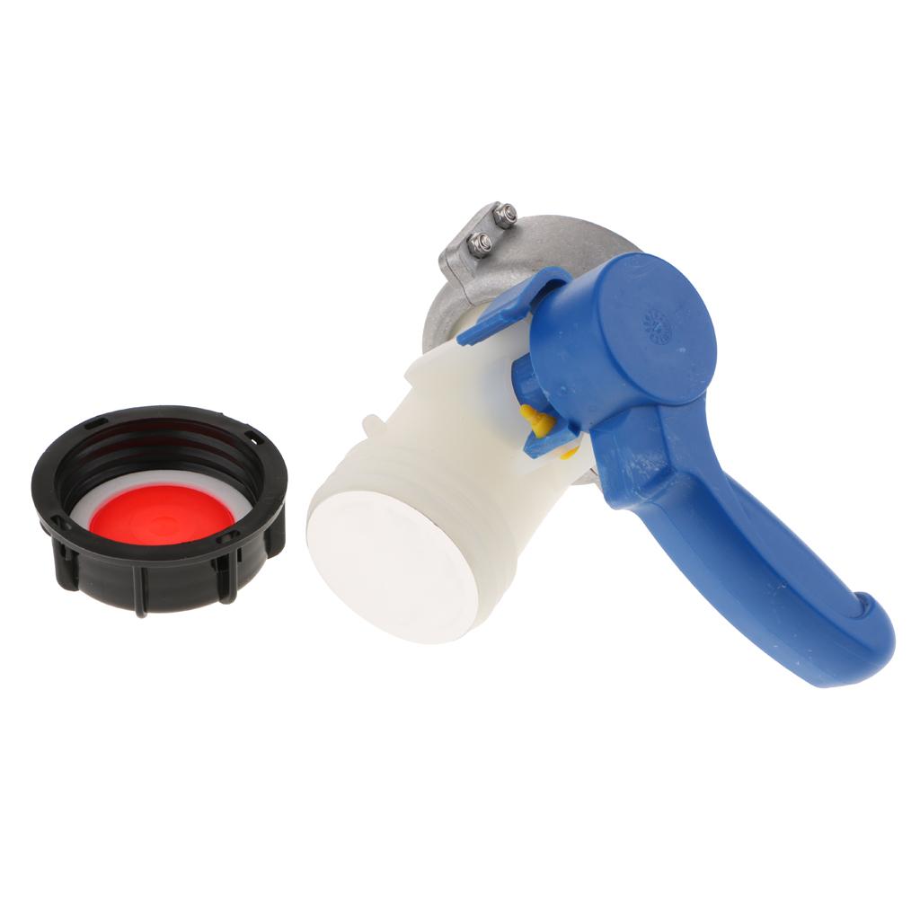 IBC Nước CamLock Bộ Điều Hợp Van Bi Axit Kiềm Chịu Giá Trị 75 Mm