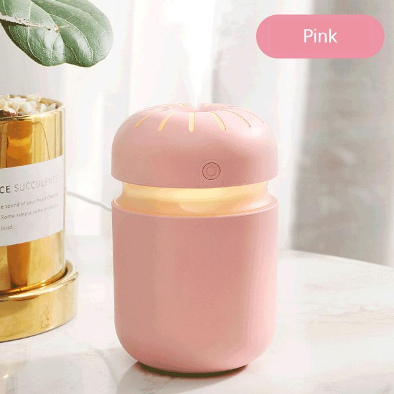 300Ml Mini Máy Tạo Độ Ẩm Không Khí USB Máy Khuếch Tán Tinh Dầu Có Đèn LED Ánh Sáng Môi Trường Xung Quanh Phun Sương Tạo Ẩm Hình Ếch Con Phun Sương Tạo Nhà Văn Phòng Không Khí Xe Hơi máy Phun Sương Tạo Độ Ẩm