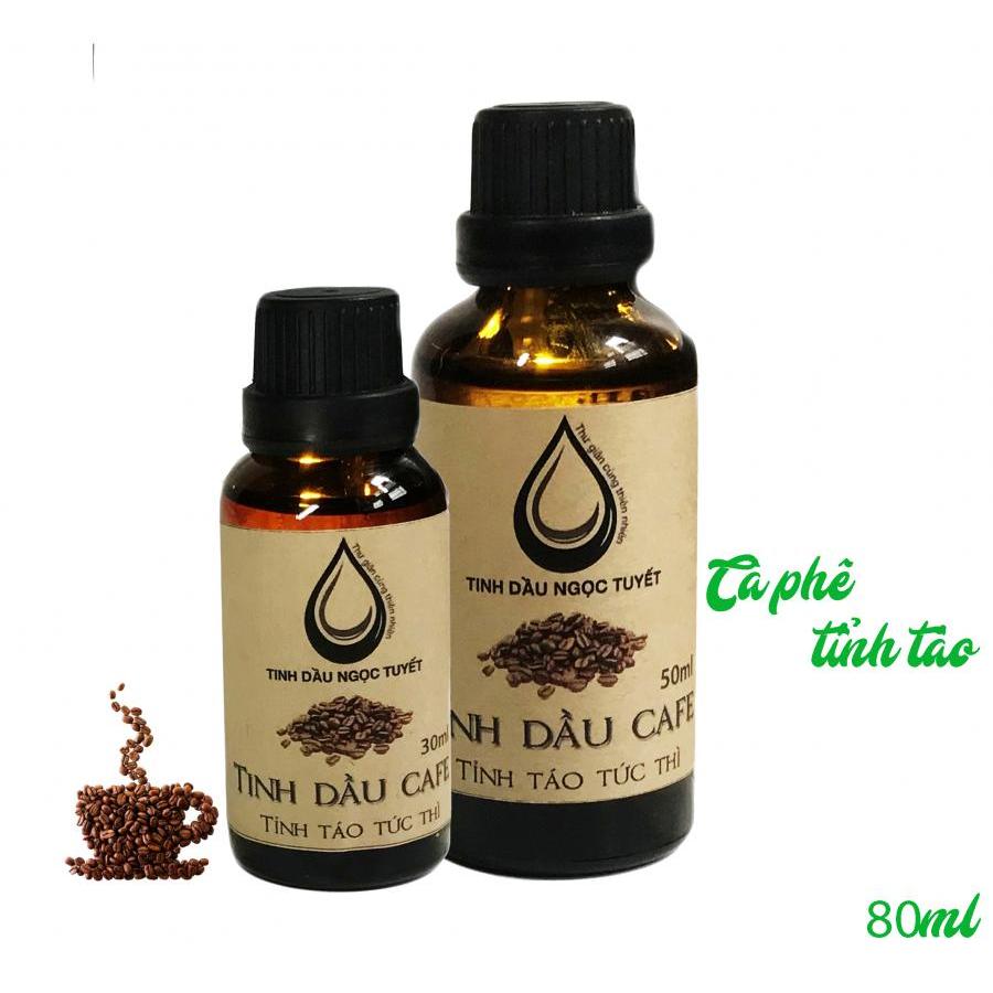 Combo 2 tinh dầu Cafe thiên nhiên giúp thư giản, tinh táo khi lái xe Ngọc Tuyết 50mlx30ml