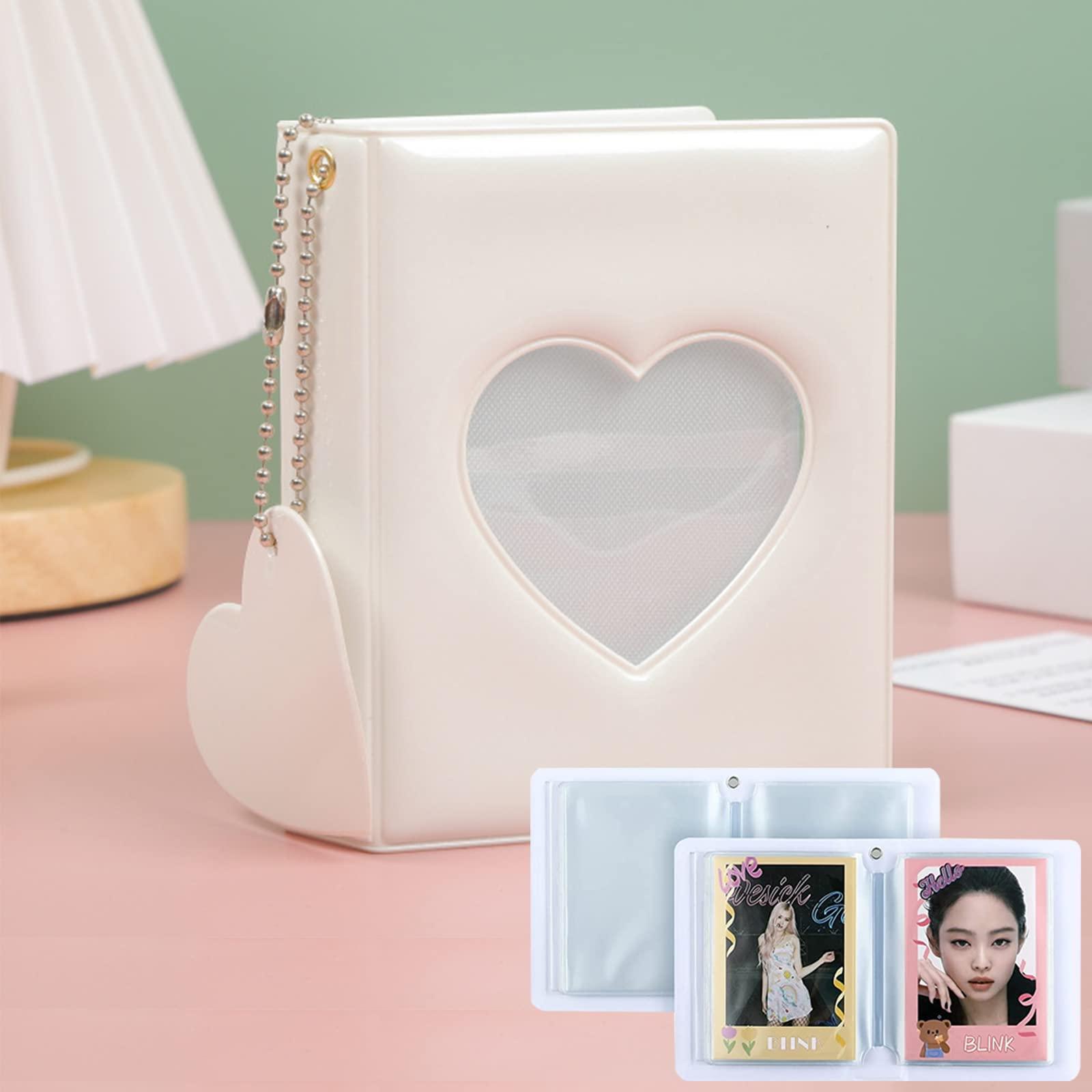 Binder mini photocard, album phản chiếu mini, photocards, album ảnh chụp ảnh bài, album ảnh nhỏ, photocard Binder Kpop mini, Túi thẻ kinh doanh 32 -pocket cho album ảnh mini 3 inch