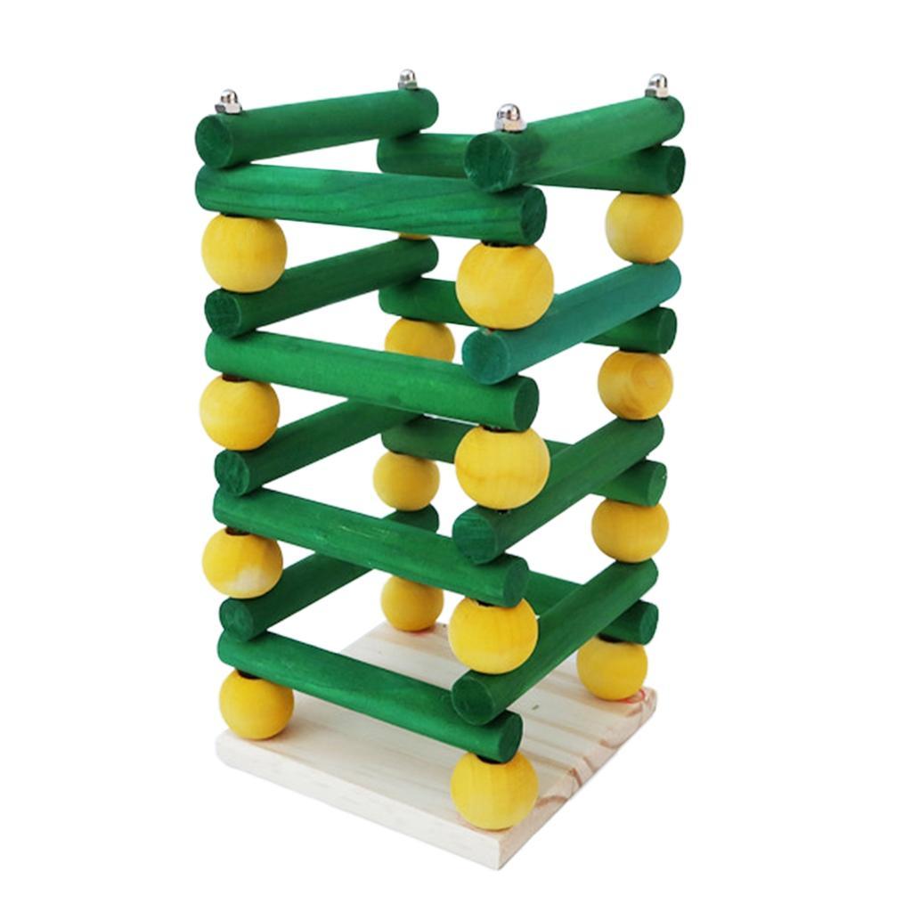 Pet Wooden Rack Feeder Hay Grass Nest Holder for Small Pet Rabbit