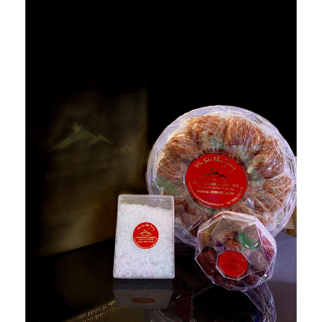 Yến Hồng Huyết Sợi 100g - Yến Khánh Hòa - Đệ Nhất Yến Đảo - Tăng cường sinh lực - Tốt cho huyết áp, tim mạch - Kích thích sinh trưởng hồng cầu