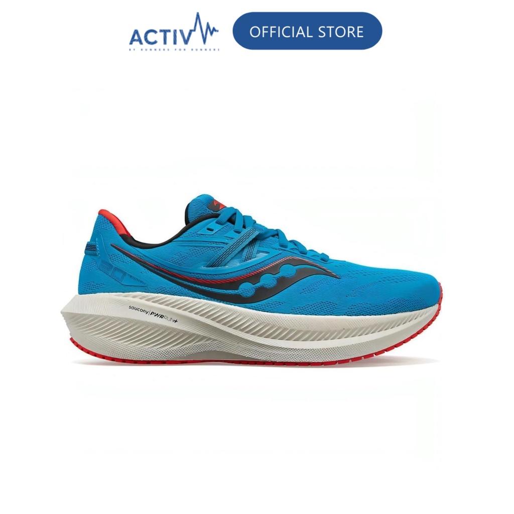 Giày Chạy Bộ Nam Saucony Triumph 20 Ocean/Redrock