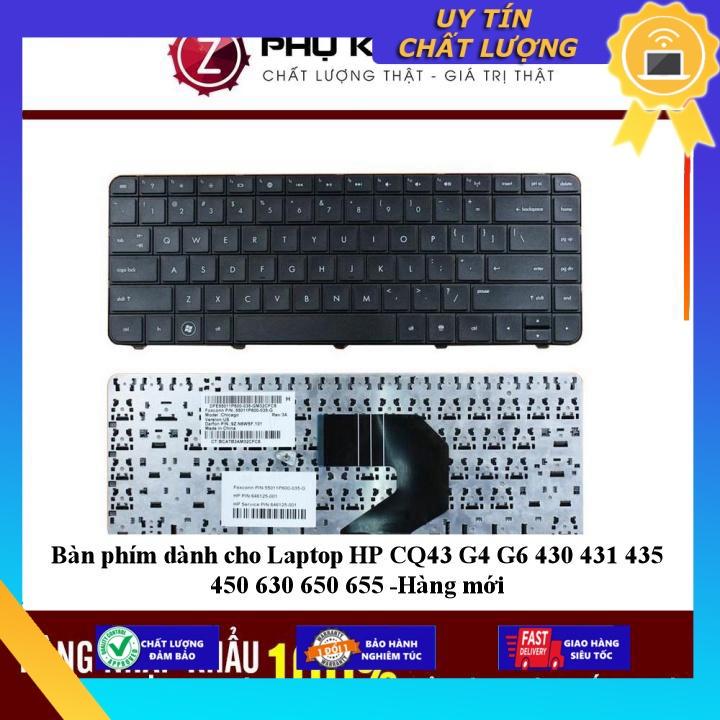 Bàn phím dùng cho Laptop HP CQ43 G4 G6 430 431 435 450 630 650 655 - Hàng Nhập Khẩu New Seal