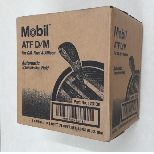 Thùng 6 chai dầu hộp số Mobil ATF D/M ( 6 chai x 946 ml) - Dầu nhớt Mobil nhập khẩu từ Mỹ