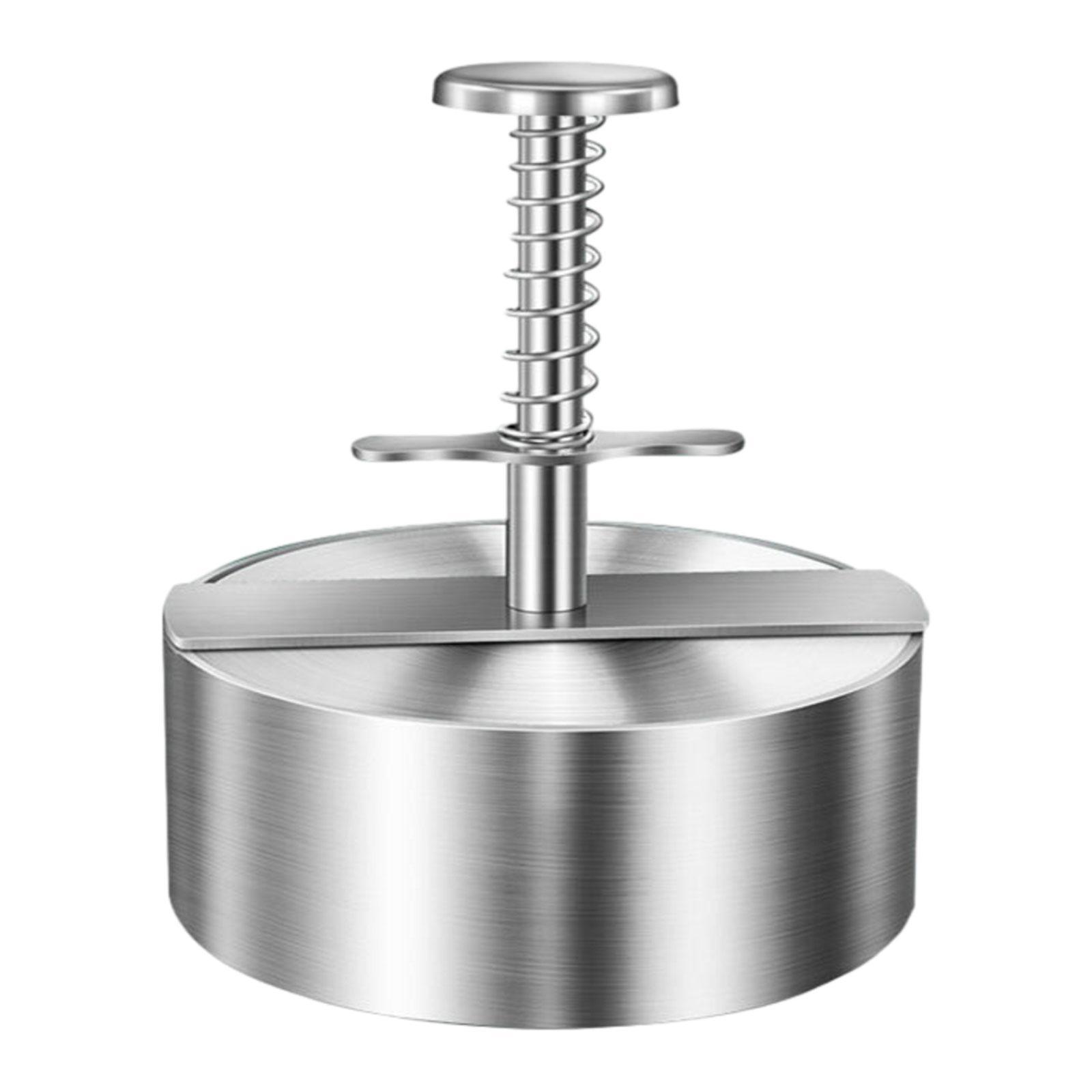 Stainless Steel Burger Press Nonstick Patty Maker for Cooking Steak Barbecue