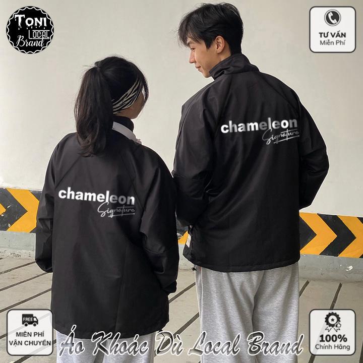 Áo Khoác Dù Local Brand CHAMELEON Jacket Mero 2 lớp dày form rộng Unisex cổ bẻ