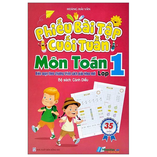 Phiếu Bài Tập Cuối Tuần - Môn Toán Lớp 1 (Bộ Sách: Cánh Diều)