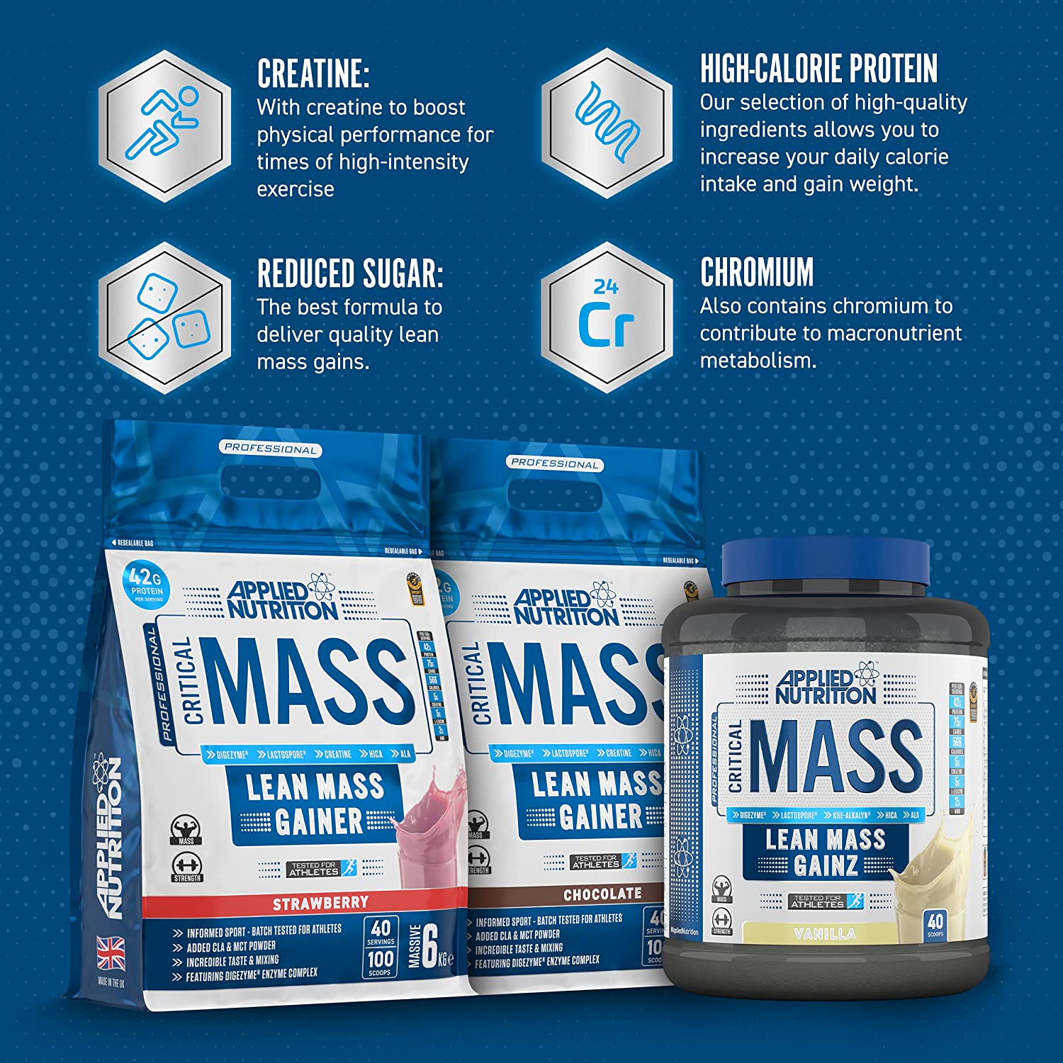 Critical Mass 6Kg - Sữa Dinh Dưỡng Tăng Cân Nhanh Cao Cấp Cho Người Gầy