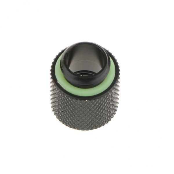 2-4pack Fitting Extender G1/4 Thread Matt Black Copper For PC Liquid Cooling