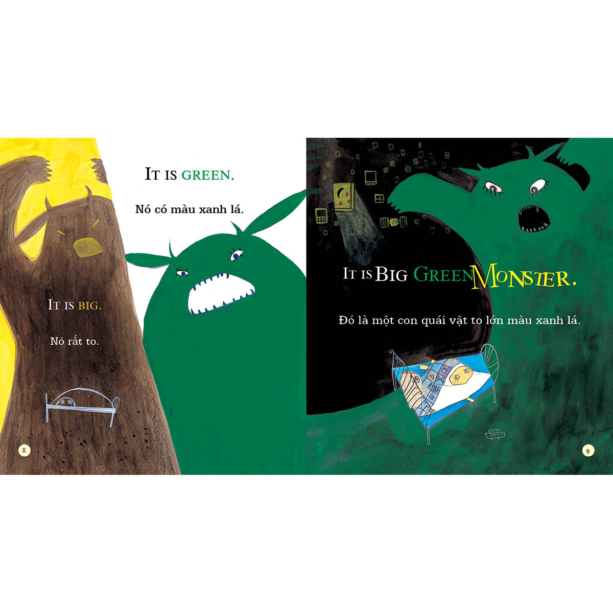 Quái vật dưới gầm giường - A monster Under my Bed - Playtime in English. Level 3