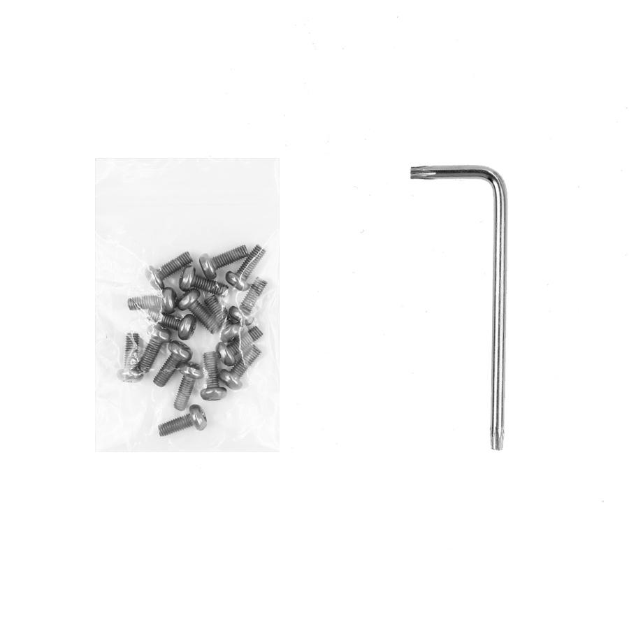 Vít bọc pin dưới cùng xe tay ga cho Xiaomi M365 Phụ kiện bằng thép không gỉ bằng thép không gỉ với cờ lê cài đặt Color: 1 set