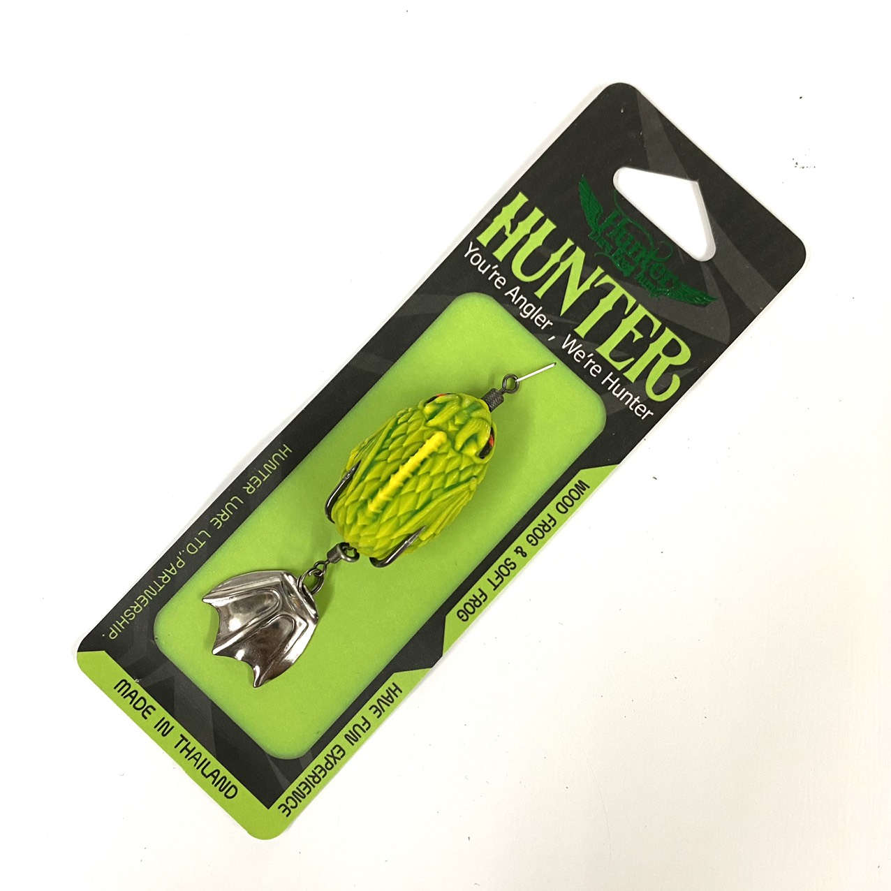 Mồi Giả Câu Cá Nhái Hơi Thái Lan Hunter V6 Dài 3.5cm Nặng 7.5g Mẫu Mới Nhiều Màu Siêu Nhạy Dùng Câu Cá Lóc, Chẽm, Mú