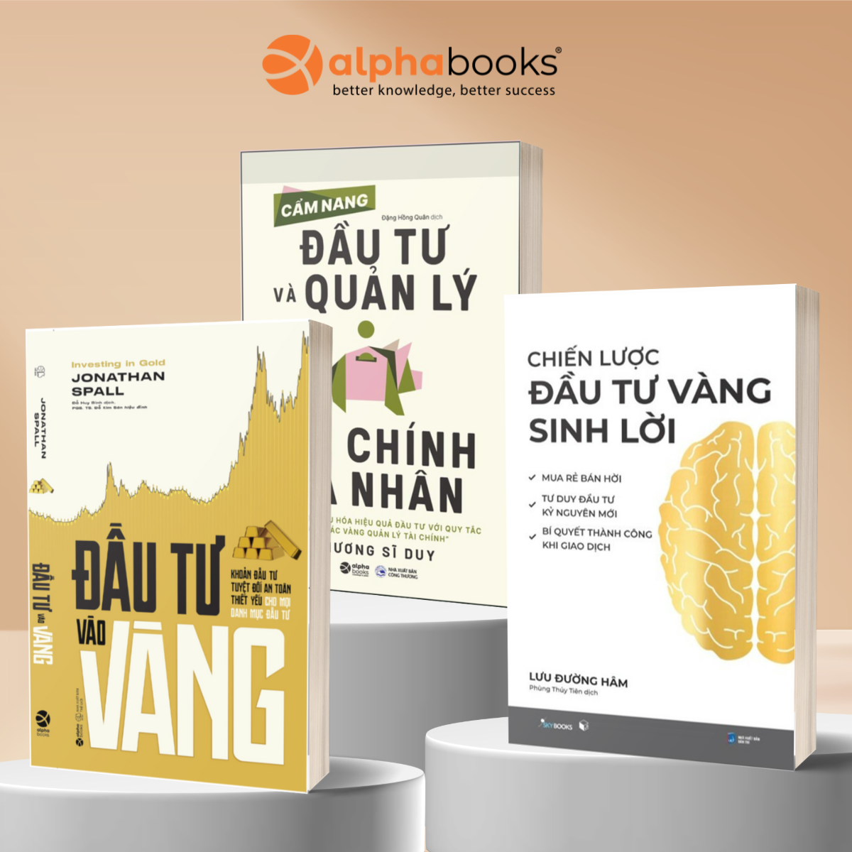Combo Cẩm Nang Đầu Tư Và Quản Lý Tài Chính Cá Nhân + Đầu Tư Vào Vàng + Chiến Lược Đầu Tư Vàng Sinh Lời