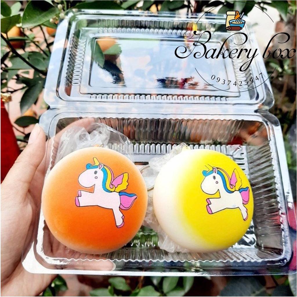 100 Hộp H55 Đựng Bánh Bèo - Bột Lọc - Kimbap - Su Kem