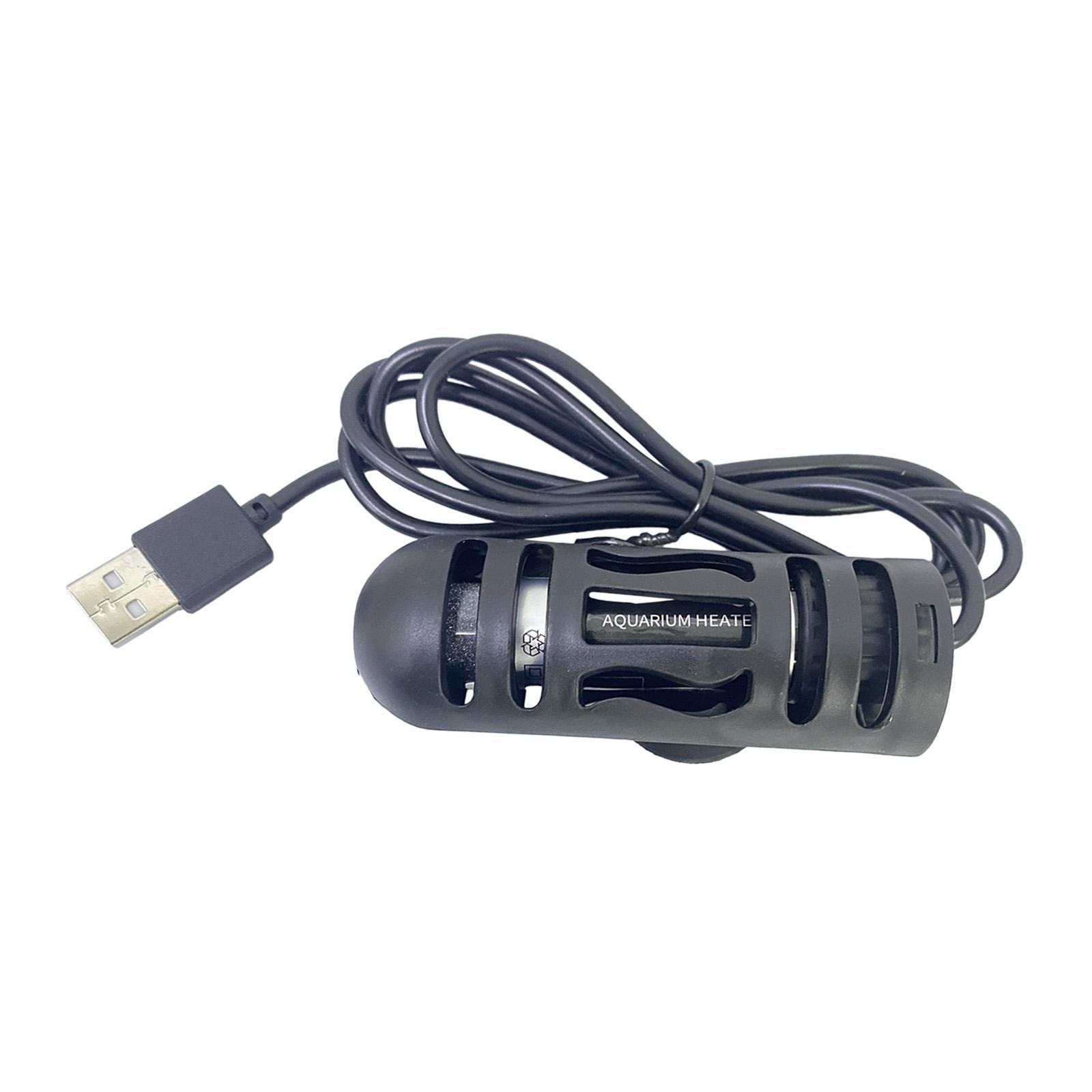 Aquarium Heater Small Fish Tank Heater Digital Display Auto Heating Tool for Pet Drinking Waterer Reptile Aquatic Terrarium