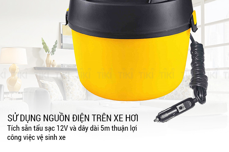 Máy Hút Bụi Cầm Tay cho Xe Hơi/Ô tô Dòng Điện DC USA Stanley SL18125DC - Hàng Chính Hãng