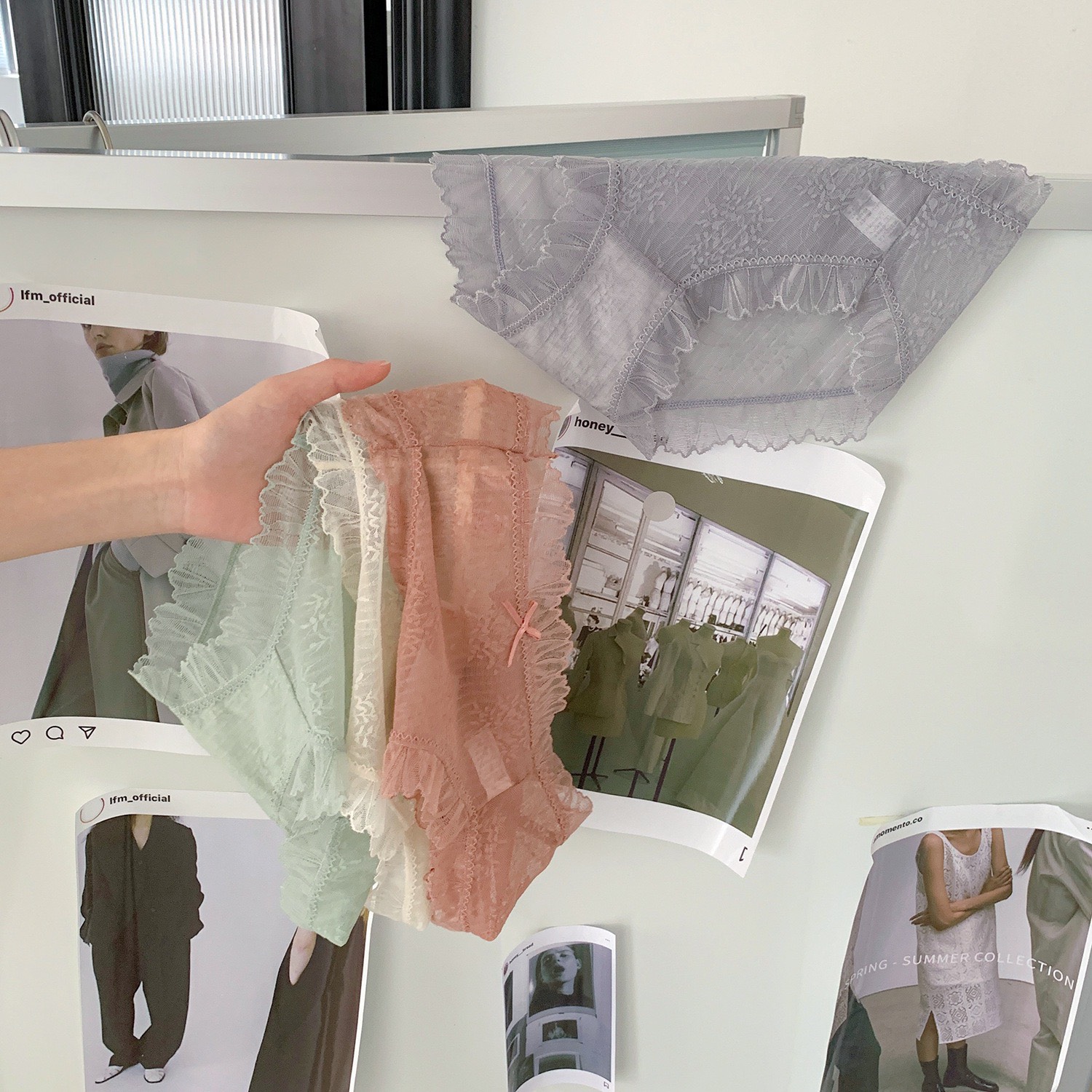 Quần Lót Ren Hoa Thanh Lịch - B.Lingerie