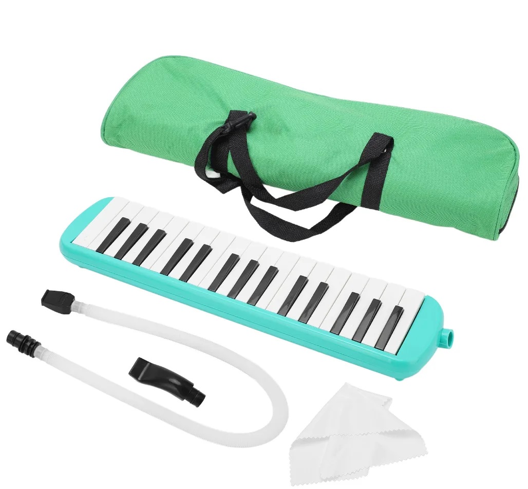 Kèn Melodica Loại 1 | Kèn Phím Melodica 32 Phím Có Túi Vải | Tặng Kèm Khăn Lau, Ống Dây Chất Lượng Cho Học Sinh