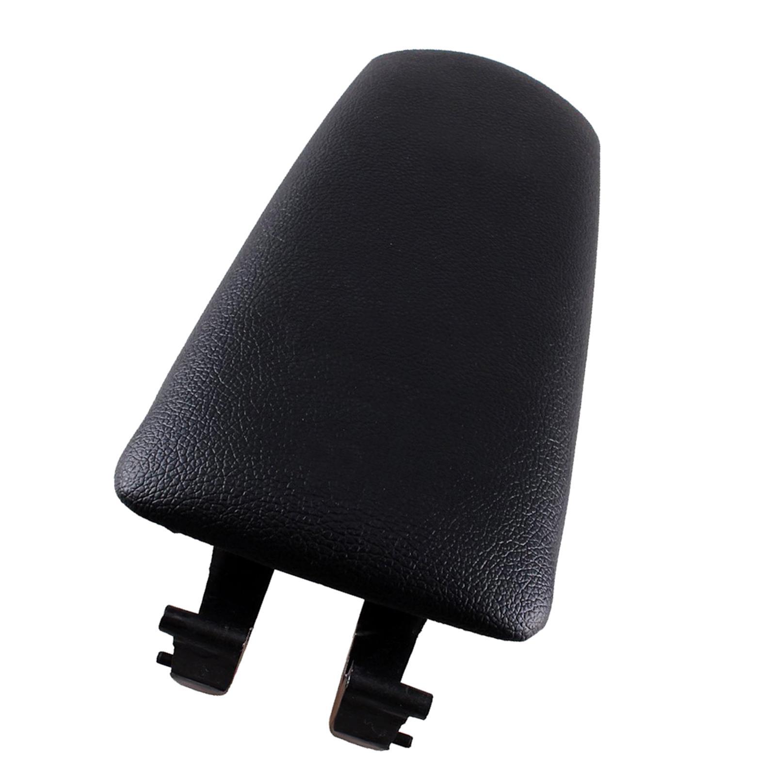 Armrest Center Console Lid Protector Cover for A4 B6 B7 2002-2008 Black