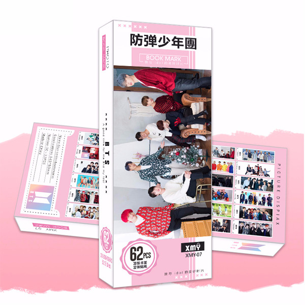 Hộp Bookmark Bts 62 tấm persona