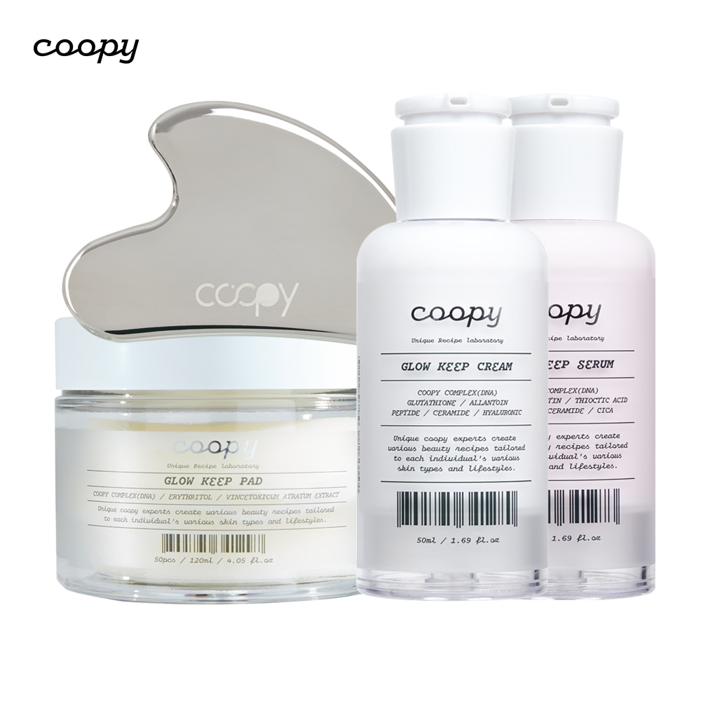 MIẾNG ĐẮP SIÊU DƯỠNG CHẤT CĂNG BÓNG DA TỨC THÌ COOPY GLOW KEEP PAD (50 MIẾNG)