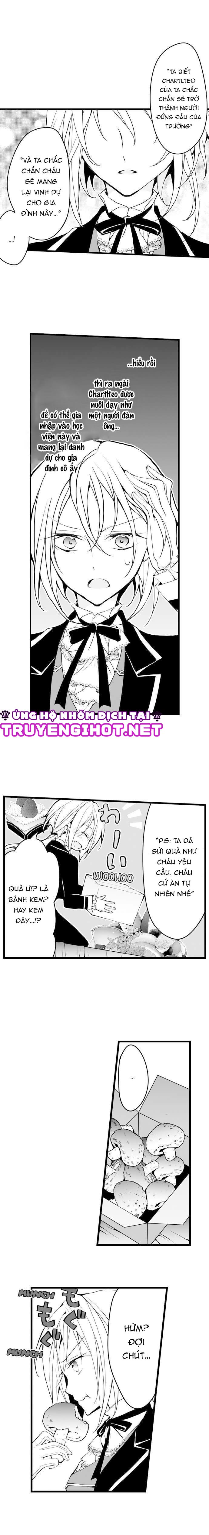 [15+] chuyển sinh thành hoàng tử phản diện, nhưng thực ra nam phản diện đó lại là con gái chapter 6.2 2