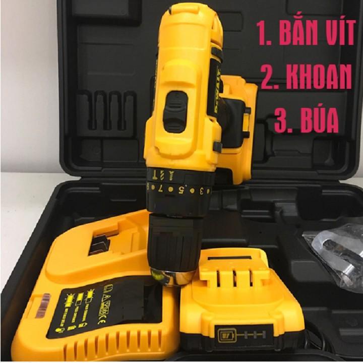 Khoan pin DEAWT 24V pin đủ 24v - 24v dwat