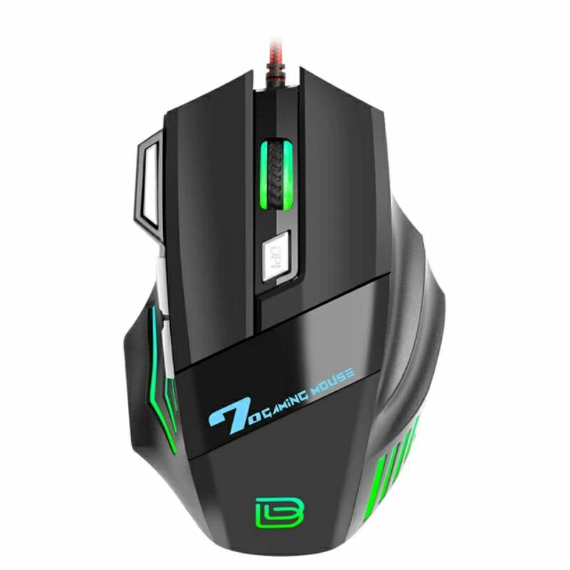 Chuột chơi game có dây có led TEKKIN B10 cực nhạy dành cho game thủ Chuột chơi game có dây có led TEKKIN B10 cực nhạy dành cho game thủ DRU - Hàng Chính Hãng