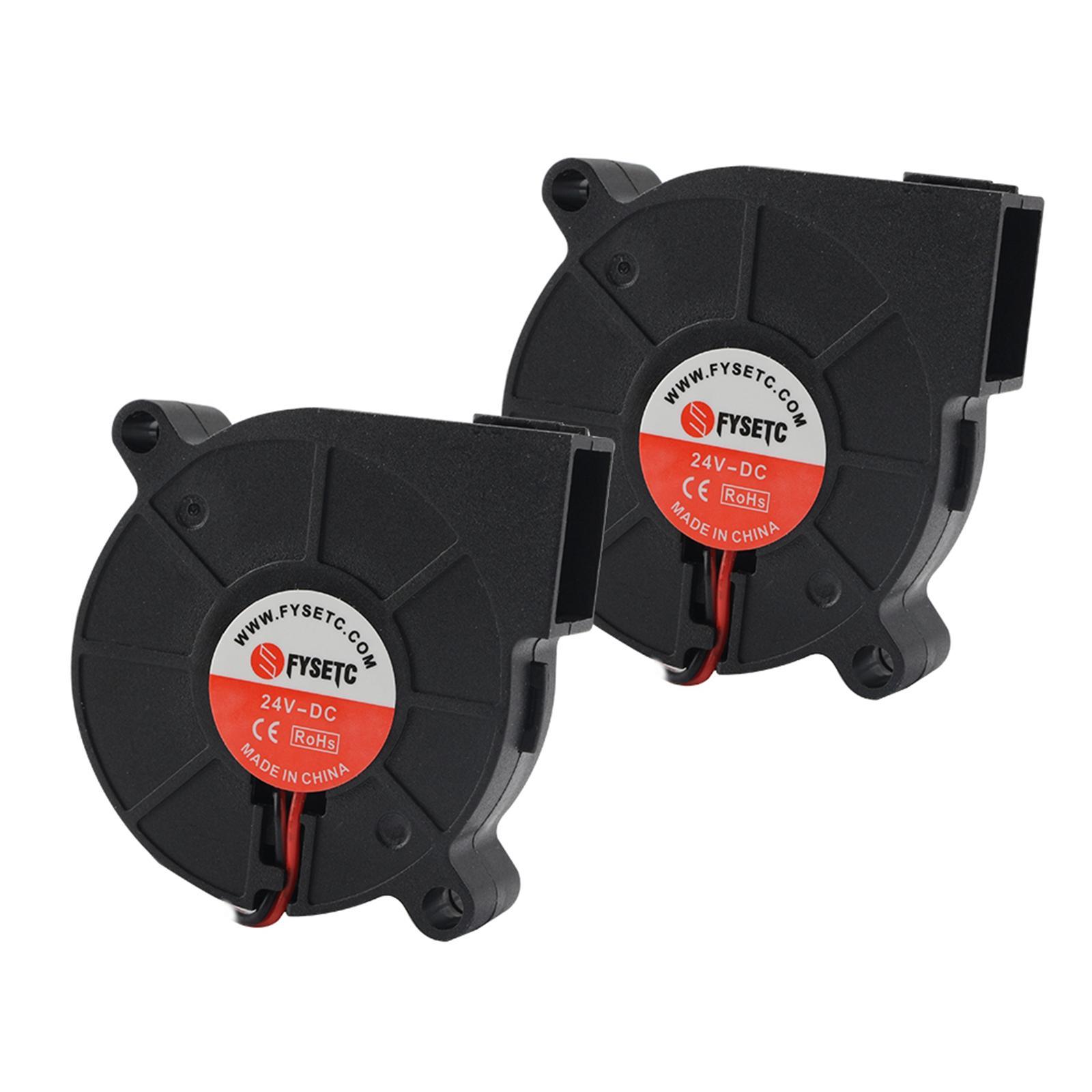 2pc 5015 Blower Cooling Fan Brushless 24V 3D Printer Parts