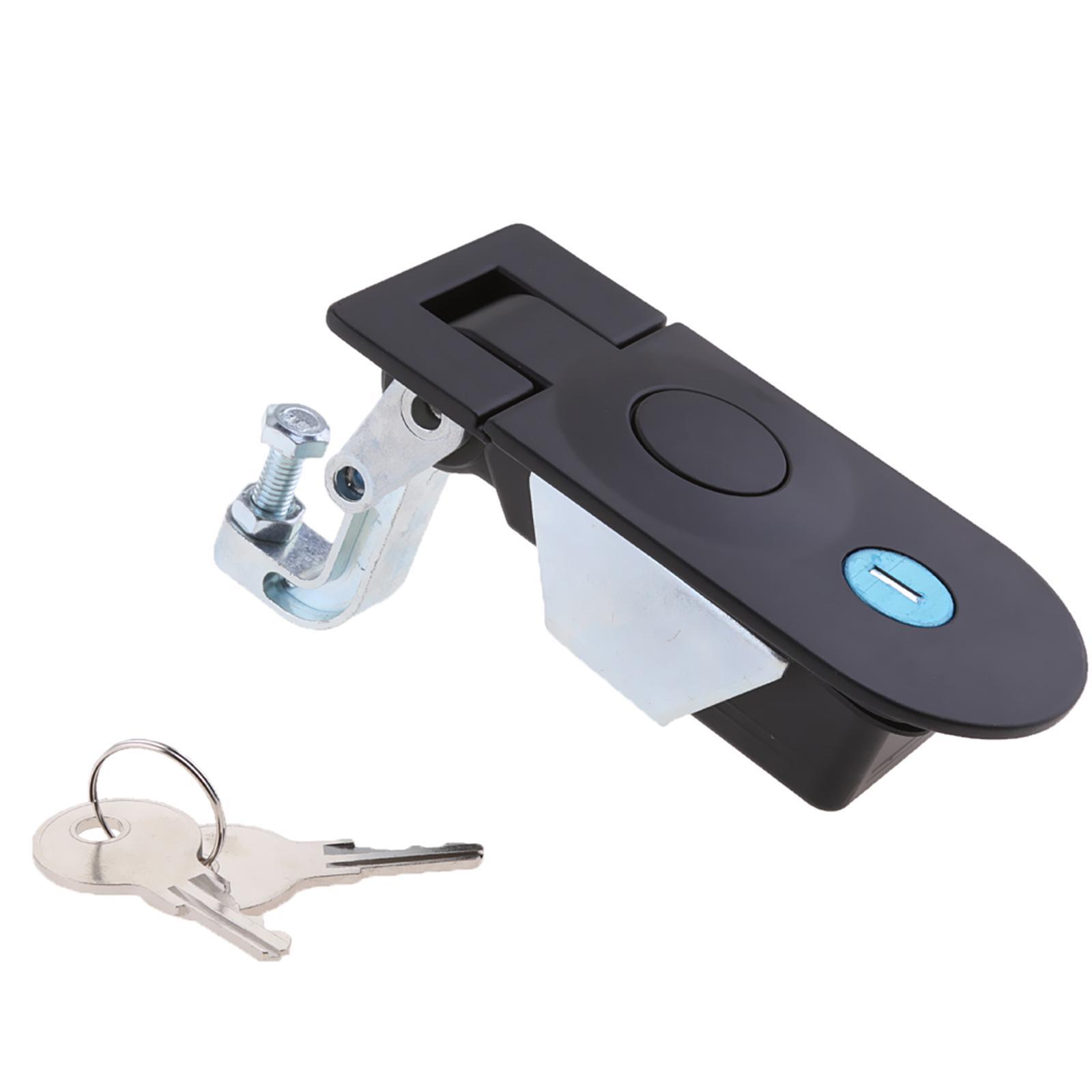 2x Trailer Toolbox Latch Compression with Keys for Camper RV Truck