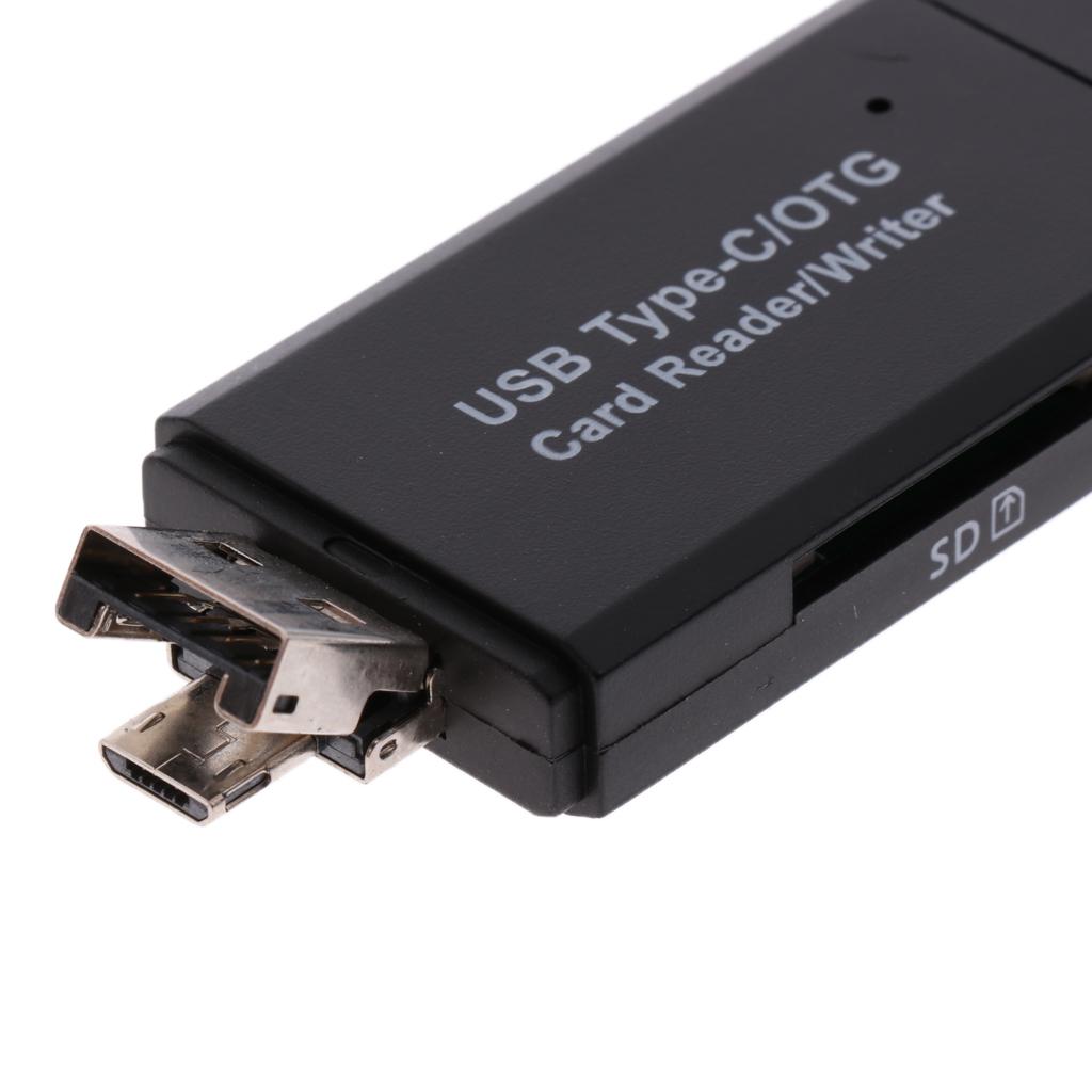 USB Type USB OTG Adapter USB 2.0 Portable Card Reader