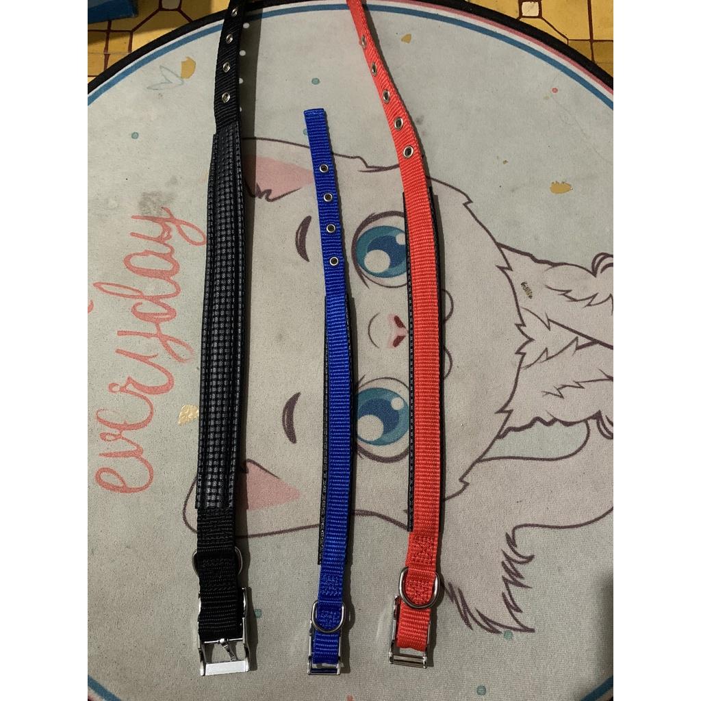 Vòng cổ cho chó Vòng cổ đệm da êm ái cho thú cưng