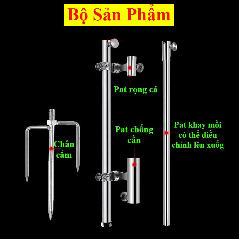 Tháp Câu Đài Tháp Chống Cần Câu Cá Đa Năng Cao Cấp KK25