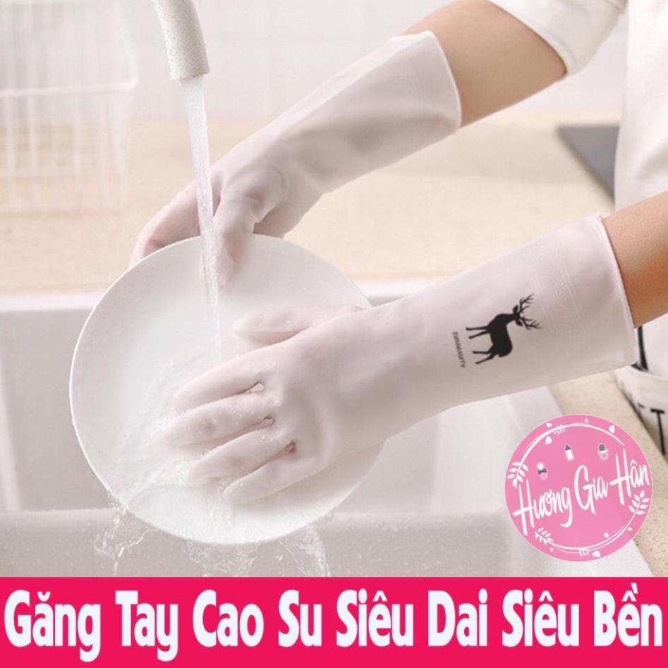 Găng Tay Cao Su Siêu Dai Siêu Bền - Găng Tay Con Hươu