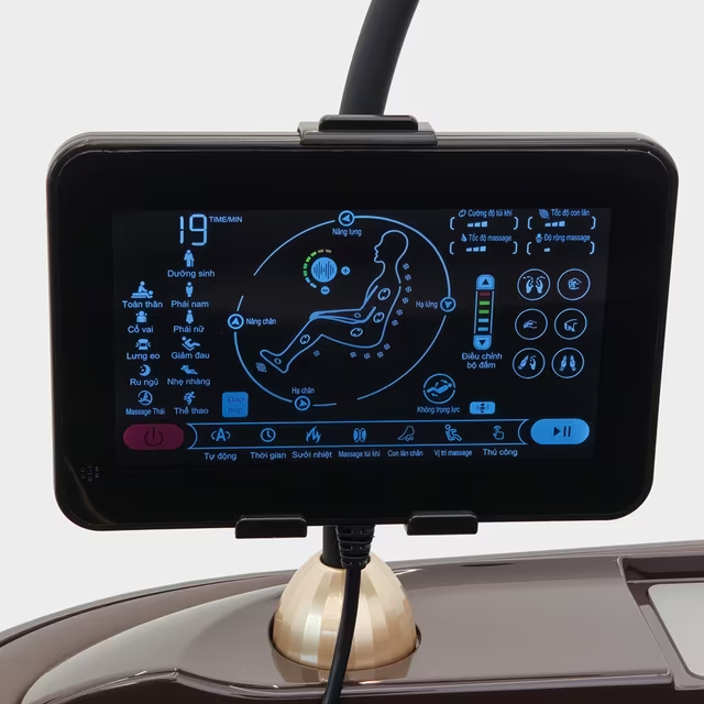 [Miễn phí lắp đặt] Ghế Massage KINGSPORT Deluxe G39 Sonic Công Nghệ Sóng Âm Hiện Đại KingSonic với 24 Chương Trình Massage Tự Động, Massage Kéo Giãn Toàn Thân