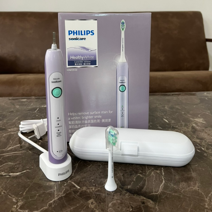 Bàn chải đánh răng điện cao cấp Philips Sonicare HX6721 - 3 chế độ làm việc: Clean, Sensitive, Clean and white - HÀNG NHẬP KHẨU