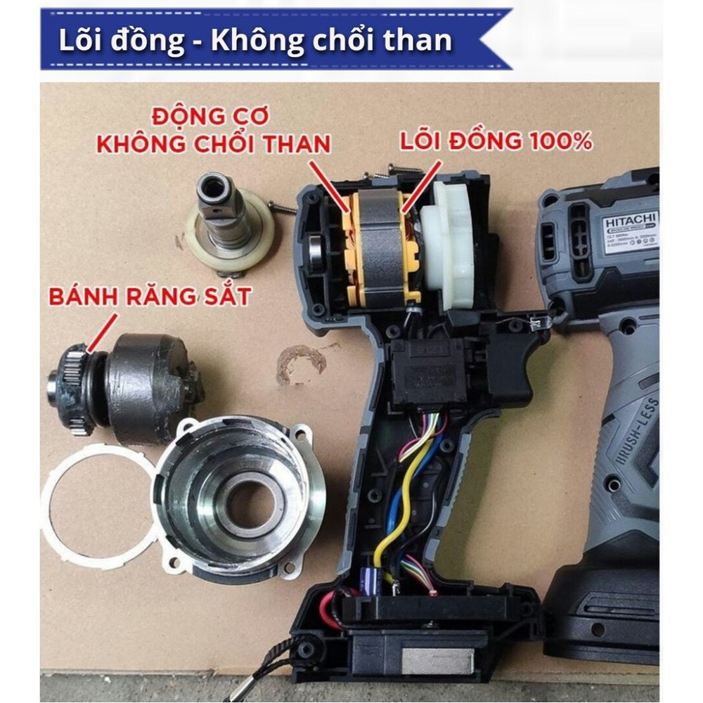 Máy Bulong Chuyên Dụng Sài Pin 199V Siêu Khỏe Hàng Công Ty. Máy Tháo Mở Bulong Khoan Vít Siết Ốc Hàng Chẩn Lõi Đồng