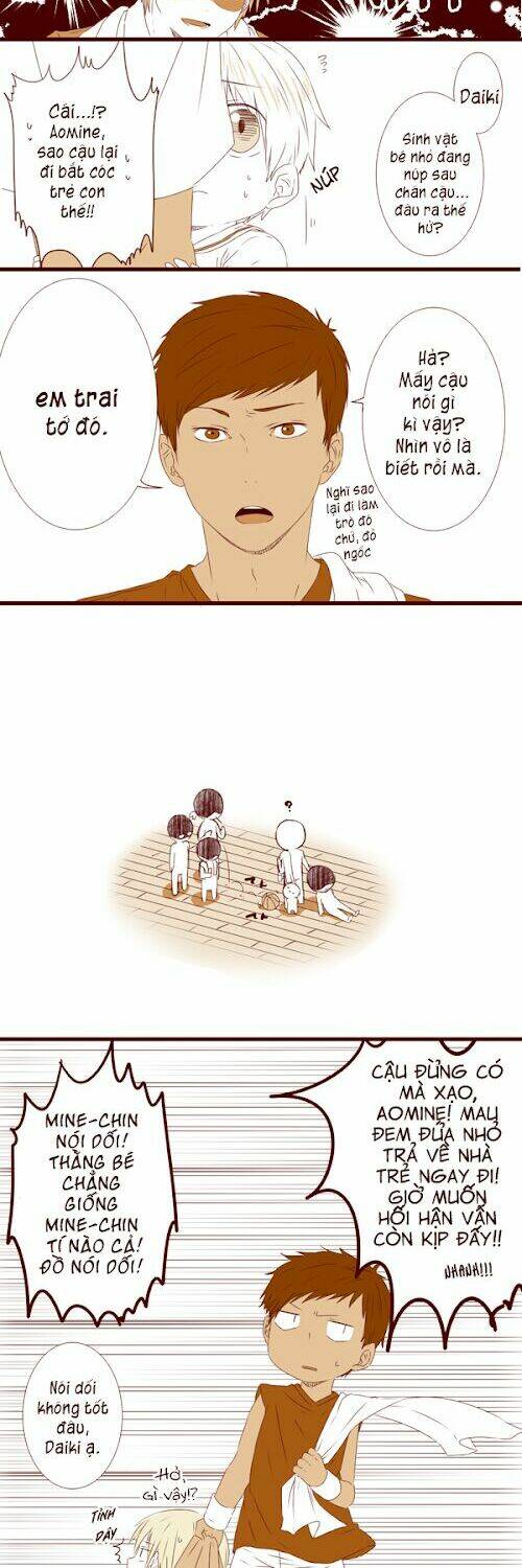 kuroko – tuyển thủ vô hình: my little brother chapter 3 4