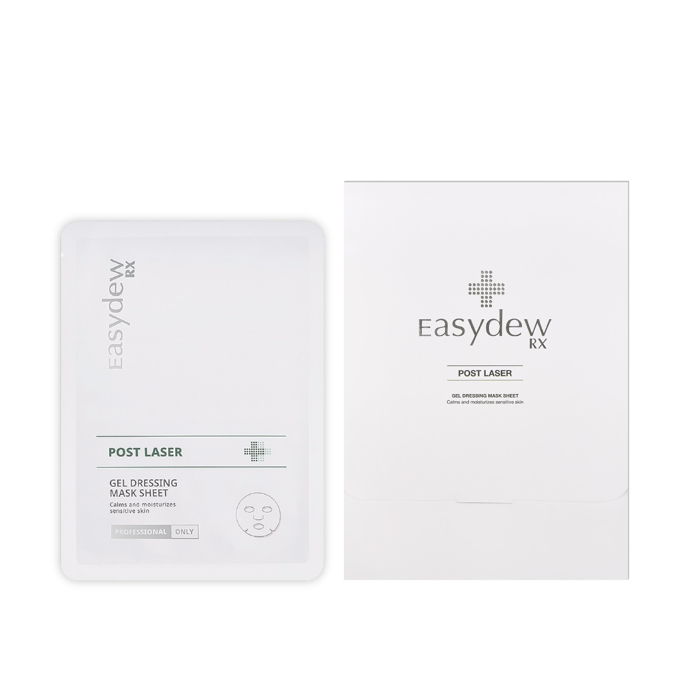 Mặt Nạ Easydew Rx Phục Hồi, Giảm Kích Ứng Post Laser Gel Dessing Mask Sheet (1 cái)