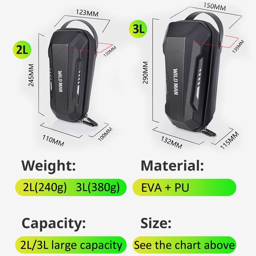 Túi xe tay ga điện hoang dã phụ kiện Túi điện Túi điện Color: Model 4