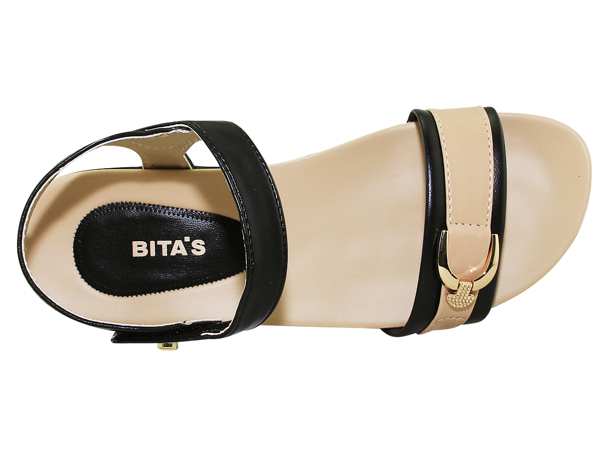 SANDAL ĐẾ BẰNG NỮ Bita's SYN.260 thanh lịch dễ phối