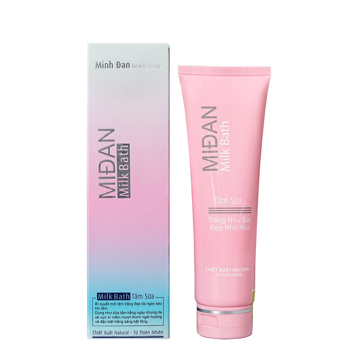 Sữa tắm sáng da MiĐan Milk Bath Mềm mượt, tươi xinh