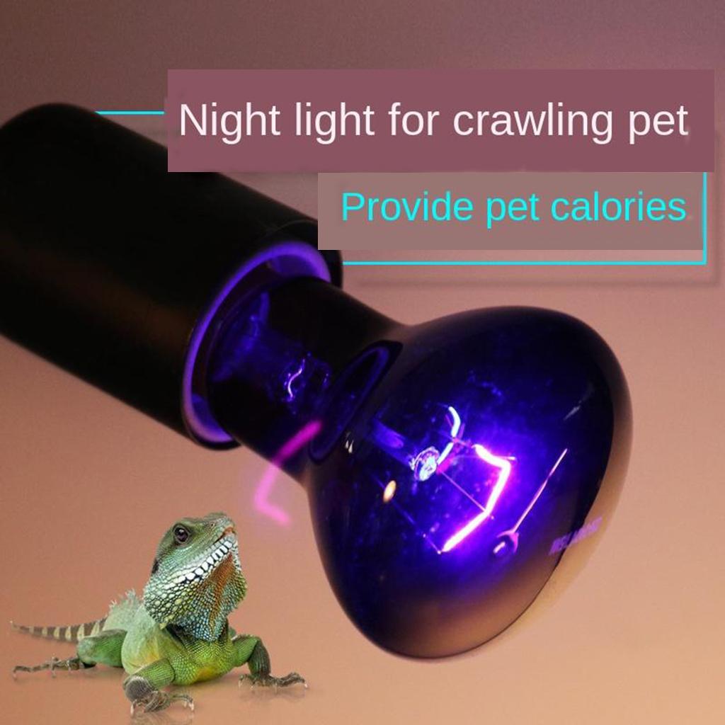 E27 Ceramic Heat Emitter Pet Reptile Frog Snake Turtle Lamp Bulb 220V