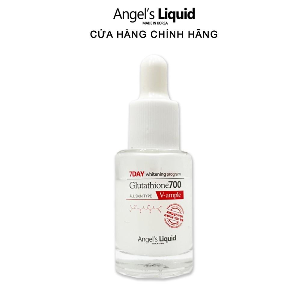 Serum Dưỡng Trắng Làm Đều Màu Da Angel Liquid 7 Day Whitening Program Glutathione 700 V-Ample 5ml