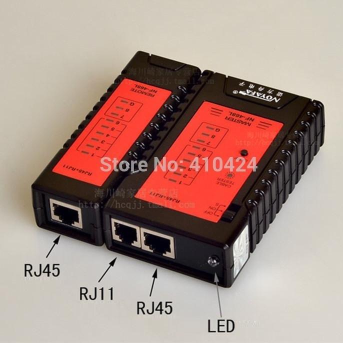 Máy test mạng đa năng chính hãng Noyafa NF-468L có đèn LED