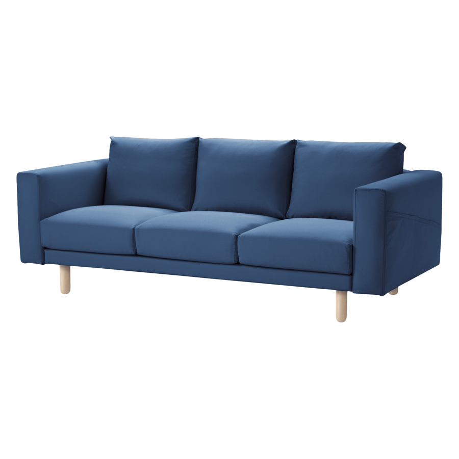 Ghế Sofa 3 Chỗ Norsborg KOZOKA - Xanh Đậm