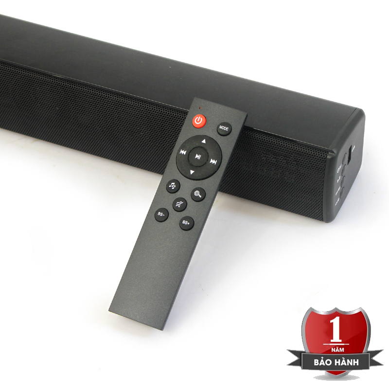 Loa Thanh Soundbar TV Bluetooth Speaker KMS-141 - Công suất 40W, Âm Thanh Vòm, Đèn báo, Điều khiển Từ xa