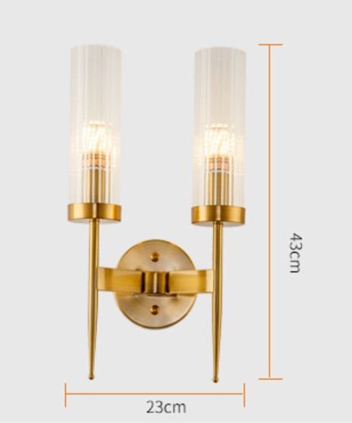 Đèn tường NATIC kiểu dáng sang trọng, tinh tế - kèm bóng LED chuyên dụng.