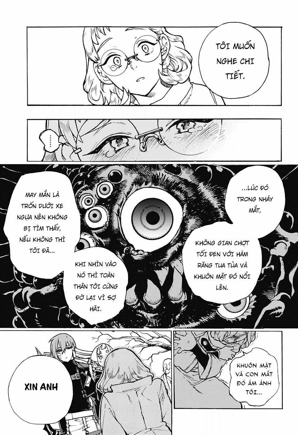 những bức họa quái dị của phù thủy chapter 3 19